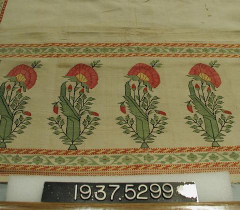 Unknown, Sash with a Rose Border, 17th century