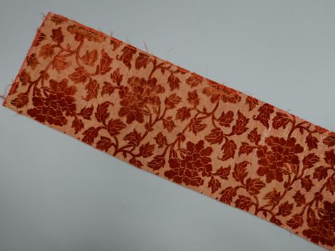 Unknown, Textile Fragment with Peonies, 17th century