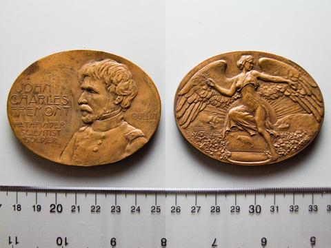 John Charles Frémont, Medal of John Charles Fremont, the California Republic, 1913