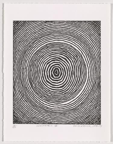 Richard J. Anuszkiewicz, Concentric II, from the American Abstract Artists 60th Anniversary Print Portfolio, 1997