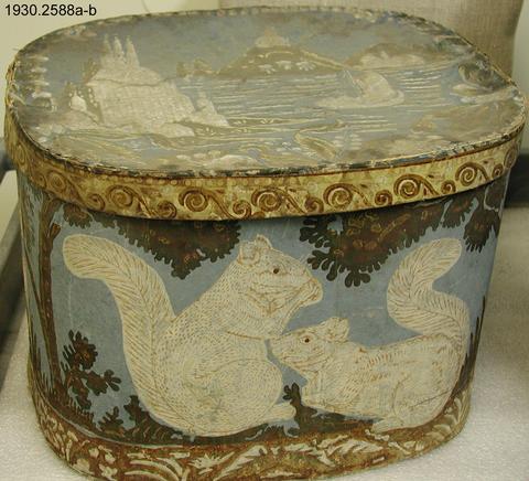 Unknown, Hat Box, 1800–1820