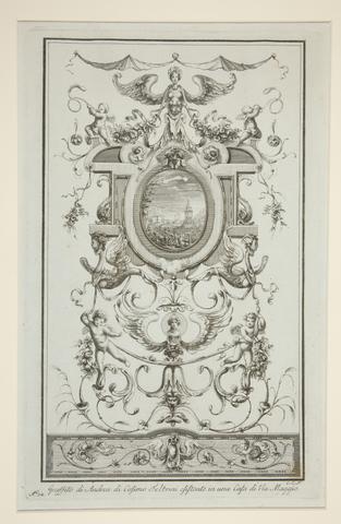 Carlo Lasinio, Three sheets from Ornati Presi da Graffiti, e Pitture antiche Esistenti in Firenze, 1789