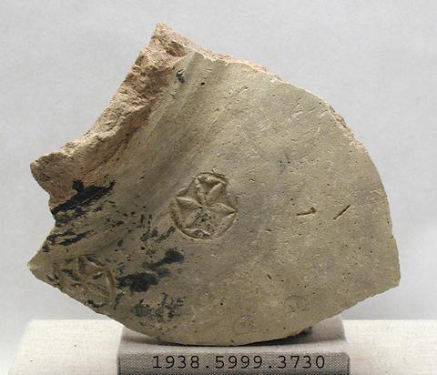 Unknown, Sherd with stamping design, ca. 323 B.C.–A.D. 256