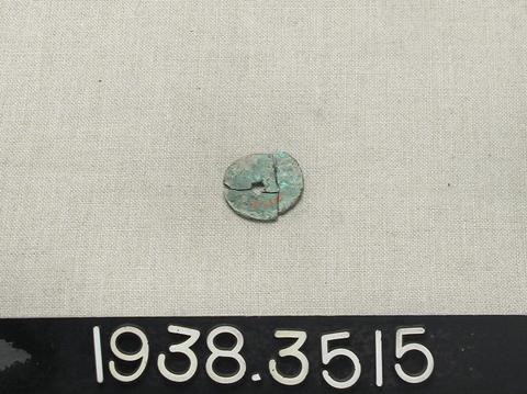 Unknown, Bronze Disc, ca. 323 B.C.–A.D. 256