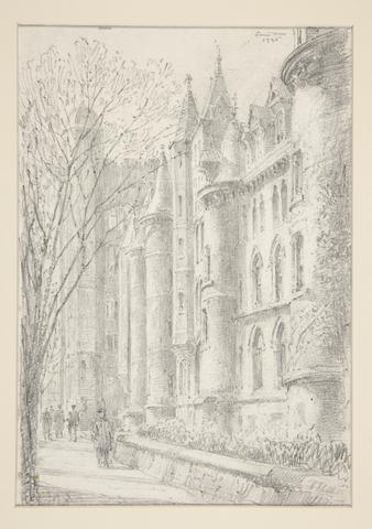 Louis Orr, Farnham & Lawrence Halls: Yale University, 1925