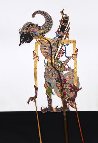 Ki Enthus Susmono, Shadow Puppet (Wayang Kulit) of Arjuna or Janaka, 1999