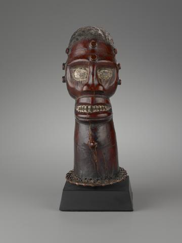 Headdress in the Form of a Human Head, late 19th–early 20th century