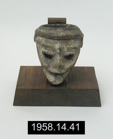 Unknown, Vessel, resembling miniature mask, 1200