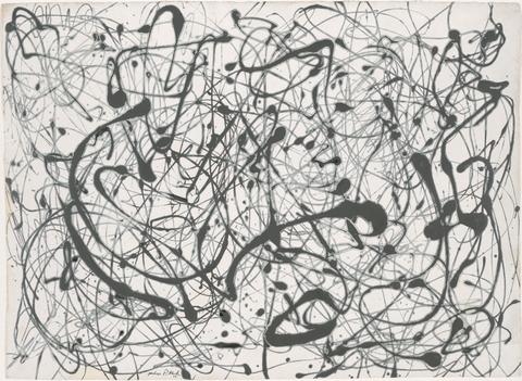 Jackson Pollock, Number 14: Gray, 1948
