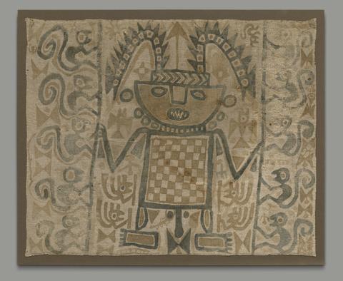 Unknown, Painted Textile, A.D. 800–1200