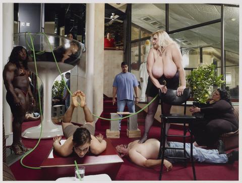 Mika Rottenberg, Pocono Party #2, from the Exit Art portfolio Expose, 2008