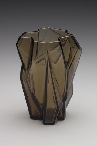 Reuben Haley, Vase, "Ruba Rombic" Pattern, designed 1927, produced 1928–36