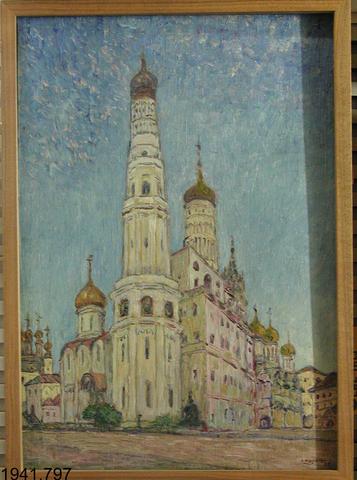 Heinrich Vogeler, The Kremlin, Moscow, 1923