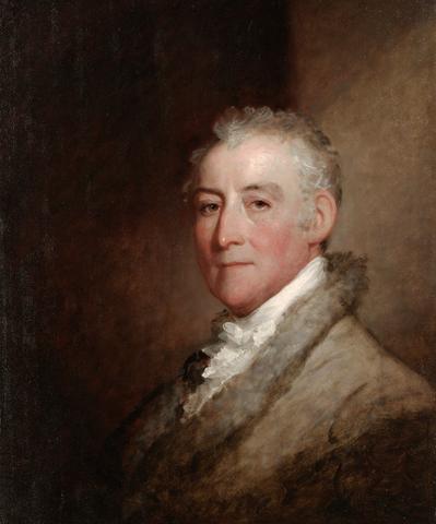 Gilbert Stuart, Colonel John Trumbull (1756-1843), 1818