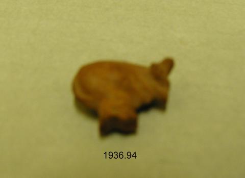 Unknown, Sacrificial ox amulet, 1558–1085 B.C.