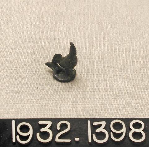 Unknown, Small Bronze Rooster, ca. 323 B.C.–A.D. 256