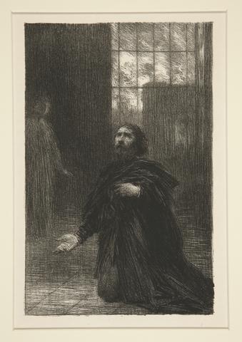 Henri Fantin-Latour, Rienzi: acte V, prière de Rienzi (Rienzi: Act V, Rienzi's Prayer), 1886