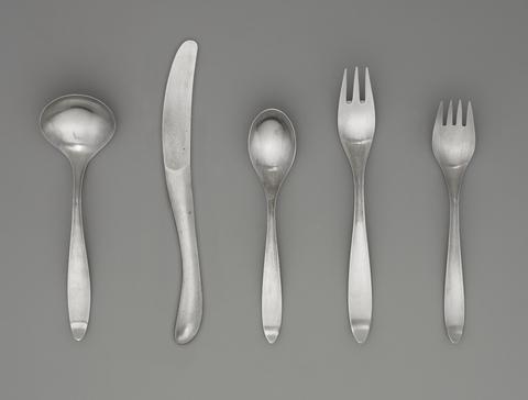 Don Wallance, Five-piece place setting, "Design One" pattern, 1952