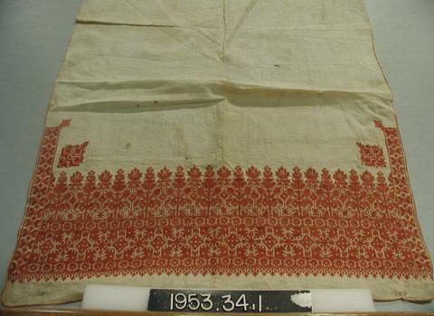 Embroidered Cloth, 19th century