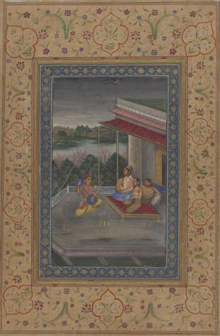 Unknown, Raga Dipak, from a Garland of Musical Modes (Ragamala) manuscript, late 17th century