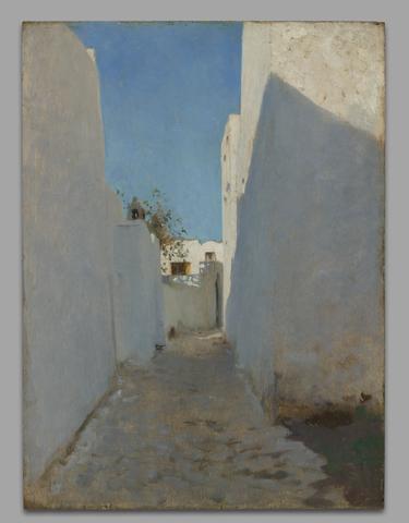 John Singer Sargent, A Moroccan Street Scene, 1879–80