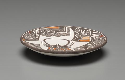 Rebecca Lucario, Polychrome Bowl with a Scorpion, late 20th–early 21st century