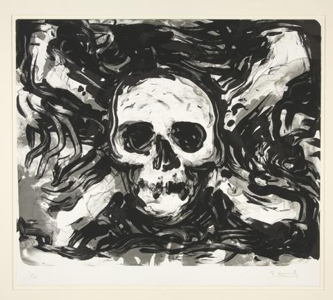Troels Wörsel, Untitled [skull], n.d.