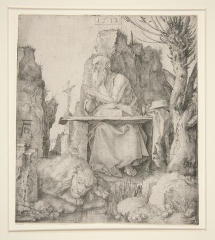 Albrecht Dürer, Saint Jerome by the Pollard Willow, 1512