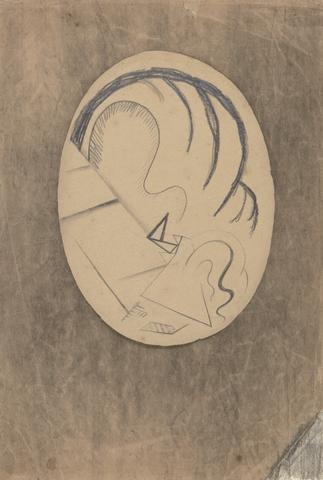 Viking Eggeling, "Elementary Tablet" - series of three original drawings, early 20th century