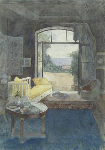 William Henry Bishop, An Interior at Nice, France, 1923