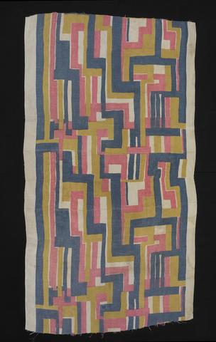 Ruth Reeves, Length of Fabric, "Abstract" Pattern, 1930