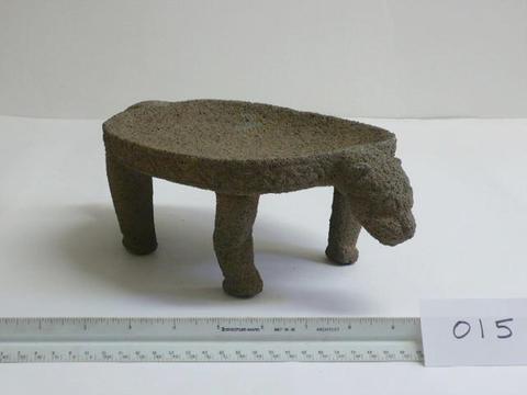Unknown, Feline metate, A.D. 300–700