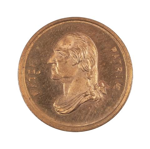 George Washington, Medal of George Washington, McPherson, 1864