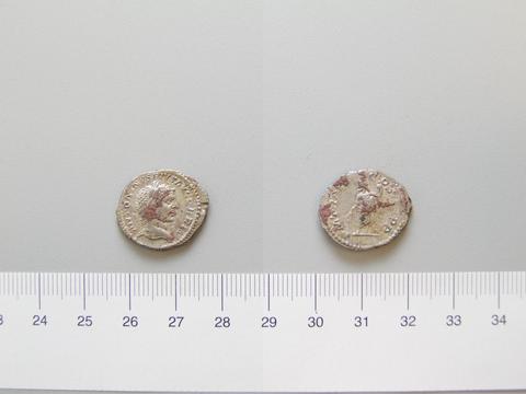 Caracalla, Roman Emperor, Denarius of Caracalla, Roman Emperor from Rome, 217