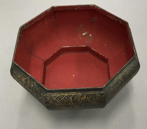 Betel-Nut Set in a Metal Bowl, late 19th to mid-20th century