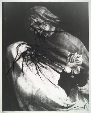 Arnulf Rainer, Maria and Johannes, from the Grunewald Series, 1978