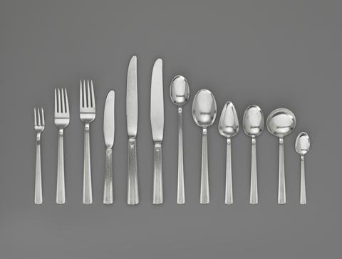 Henry Dreyfuss, Flatware for the 20th Century Limited, 1938