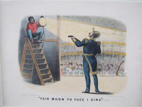 Currier & Ives, "Fair Moon to Thee I Sing.", 1879