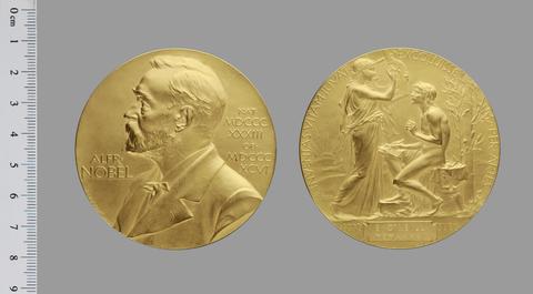 Erik Lindberg, Nobel Prize Medal for Literature presented to Eugene O'Neill, 1936