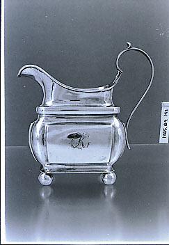Philip Garrett, Cream pitcher, ca. 1815