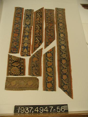 Unknown, Fragment of compound cloth trimming band, 19th century