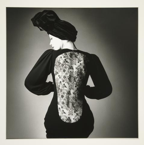 Jeanloup Sieff, Vogue Magazine, dress by Yves Saint Laurent, Paris, 1970