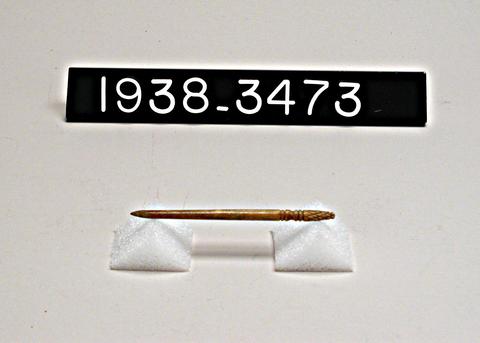 Unknown, Bone Pin, ca. 323 B.C.–A.D. 256