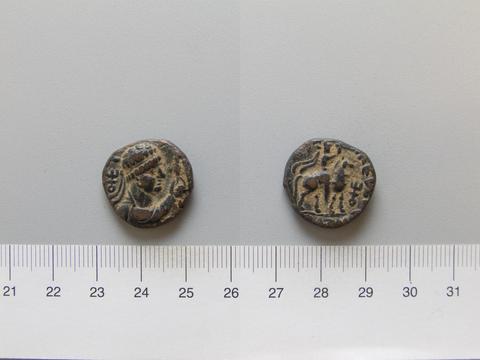 Soter Megas, Coin of Soter Megas from India, ca. A.D. 80–90