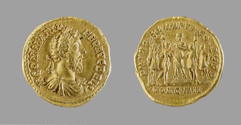Commodus, Emperor of Rome, Aureus of Commodus, Emperor of Rome, from Rome, A.D. 186