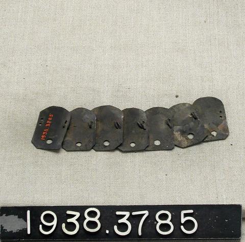 Unknown, Bronze Scales (7 scales), ca. 323 B.C.–A.D. 256