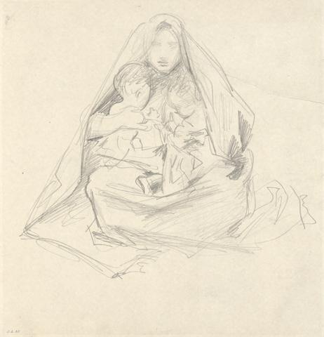 John Singer Sargent, Madonna and Child, n.d.