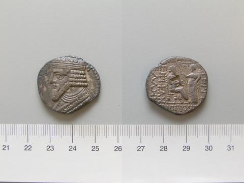 Gotarzes II of Parthia, Tetradrachm of Gotarzes II from Parthia, 35–51
