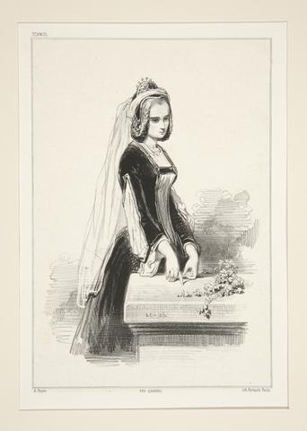 Paul Gavarni, Itha, Comtesse De Toggenbourg., 1842