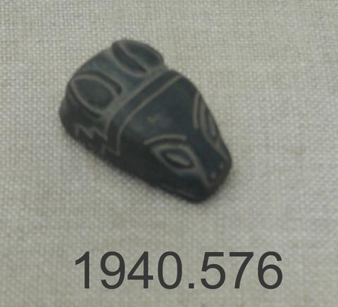 Unknown, Puma Head Amulet, A.D. 500–1000